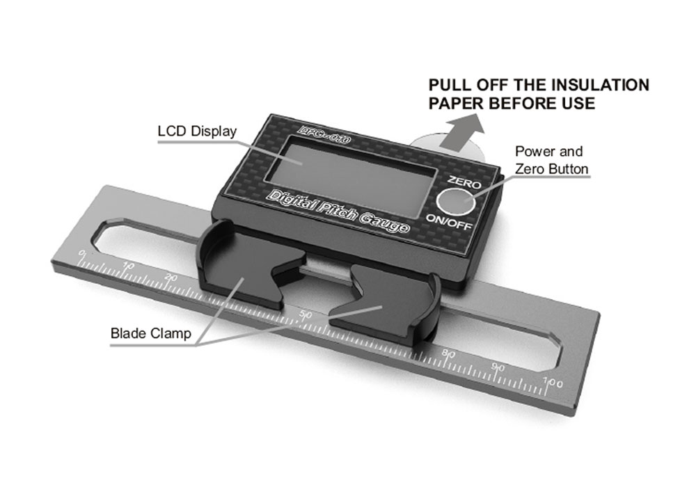 SkyRC Digital Pitch Gauge 